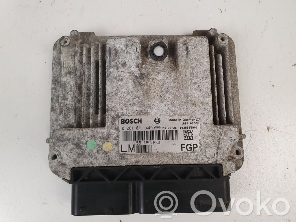 Opel Vectra C Engine control unit/module 
