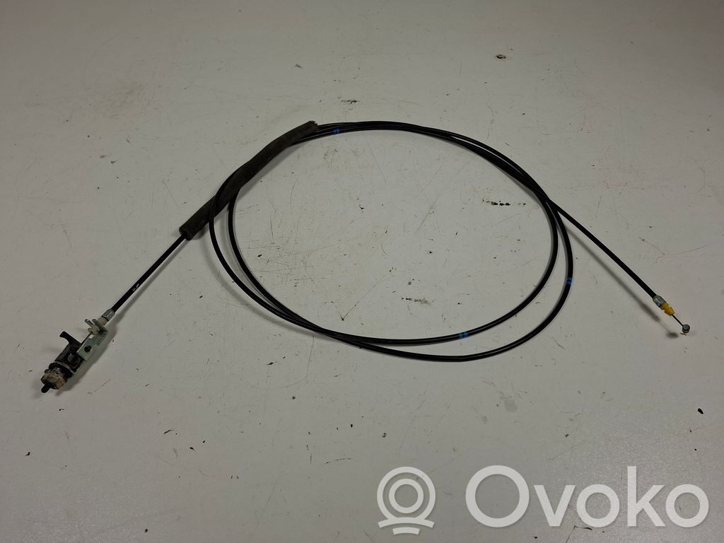 Engine bonnet/hood lock release cable