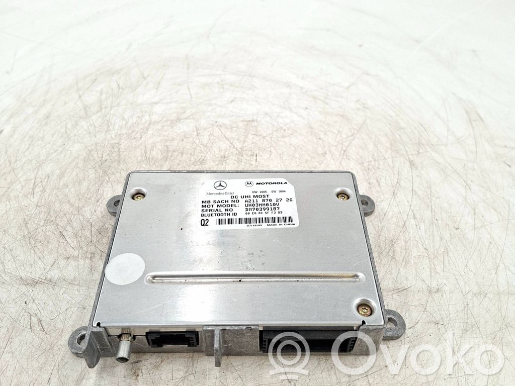 Unidad de control/módulo de bluetooth   A2118702726,DM70399187,UH03MM010V