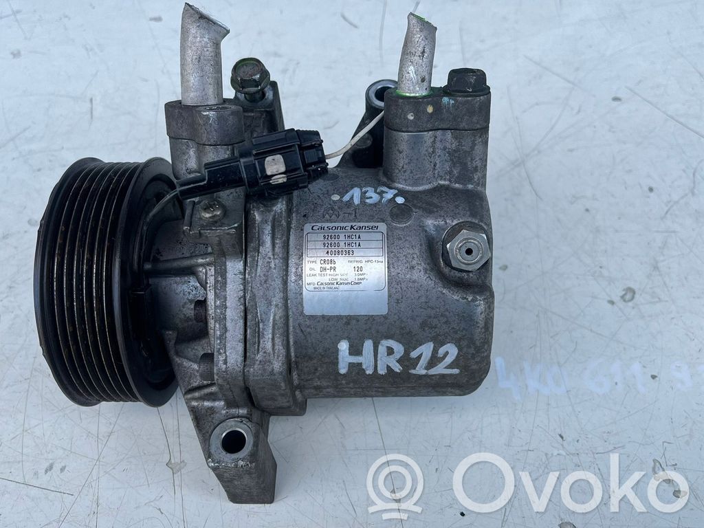 Compresseur de climatisation   926001HC1A,926001HC1A137