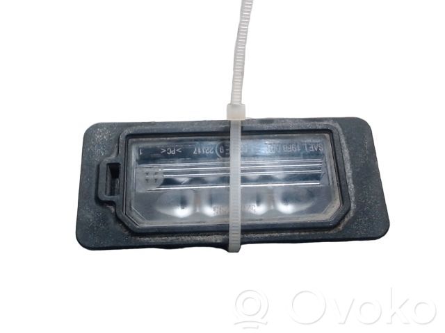 Fiat 500E Number plate light 