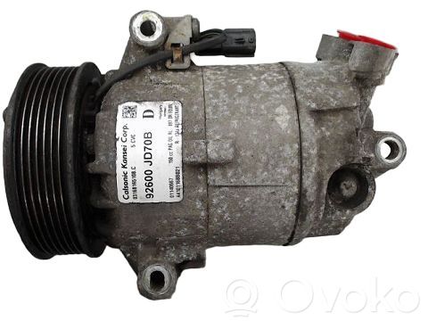 Nissan Qashqai Kompresor / Sprężarka klimatyzacji A/C 