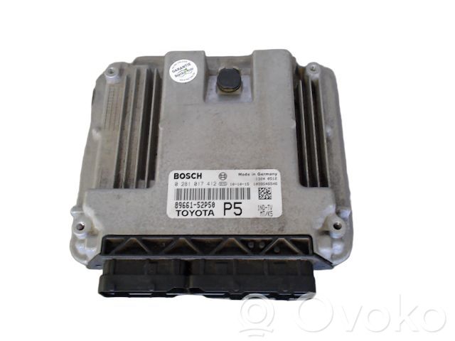 Toyota Verso-S Komputer / Sterownik ECU silnika 