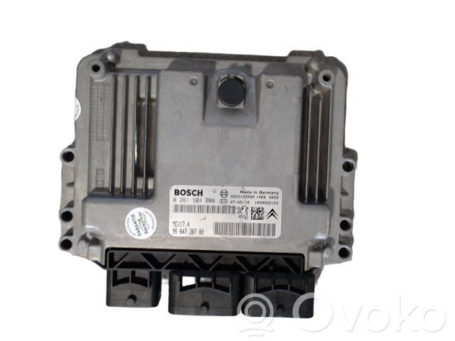 Peugeot 207 CC Engine control unit/module ECU 