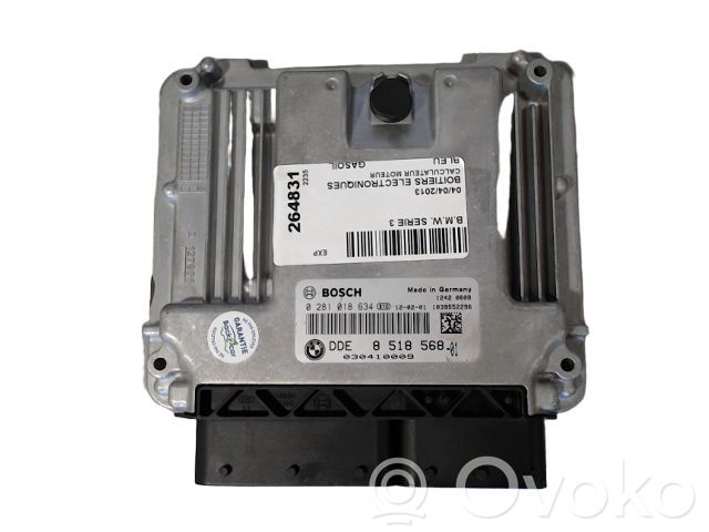 BMW 3 F30 F35 F31 Galios (ECU) modulis 