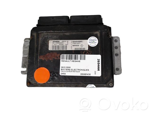 Engine control unit/module ECU   8200326391,8200326391,SIRIUS32RENAULT