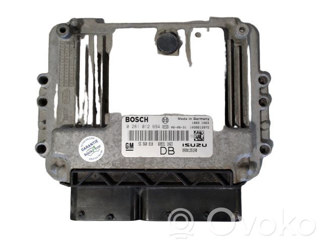 Engine control unit/module ECU   EDC16C9OPEL,EDC16C9OPEL