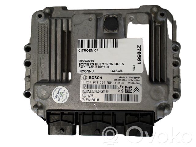 Citroen C4 I Picasso Engine control unit/module ECU 