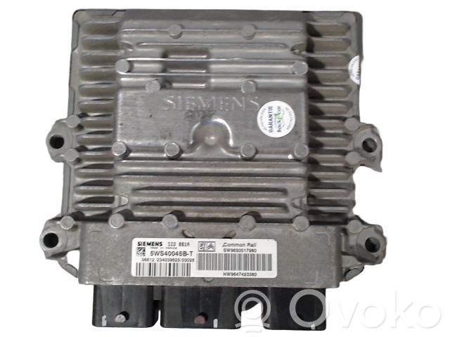 Peugeot 307 Engine control unit/module ECU 