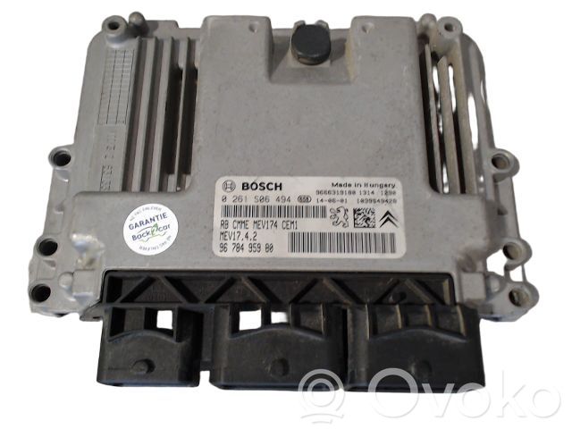 Citroen C3 Picasso Engine control unit/module ECU 