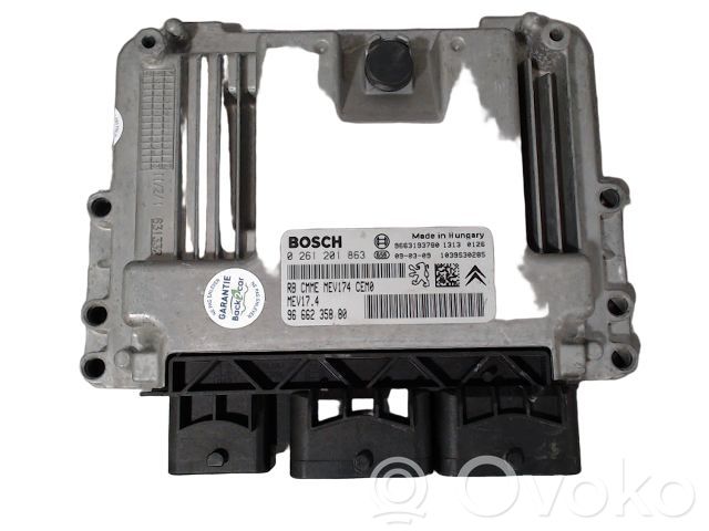 Peugeot 207 Engine control unit/module ECU 