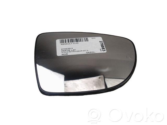 Renault Clio IV Vetro specchietto retrovisore 