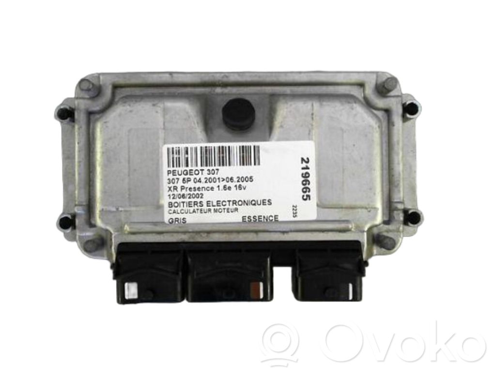 Peugeot 307 Komputer / Sterownik ECU silnika