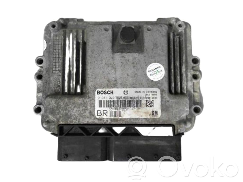 Opel Zafira B Motorsteuergerät ECU 