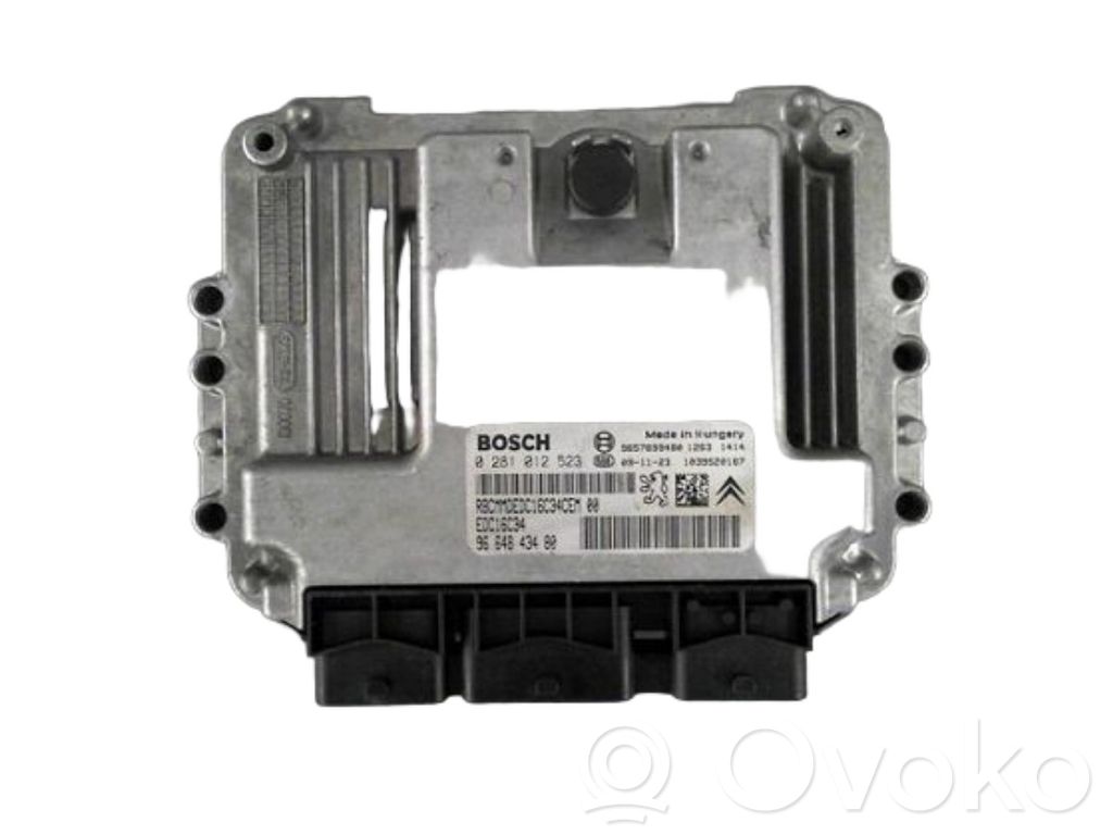 Peugeot 207 Unité de commande, module ECU de moteur 
