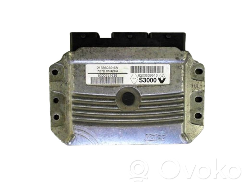 Renault Megane II Motorsteuergerät ECU 