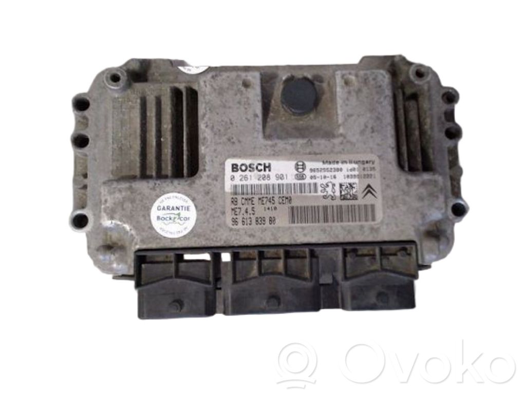 Peugeot 206 Unitate control motor/modul ECU 