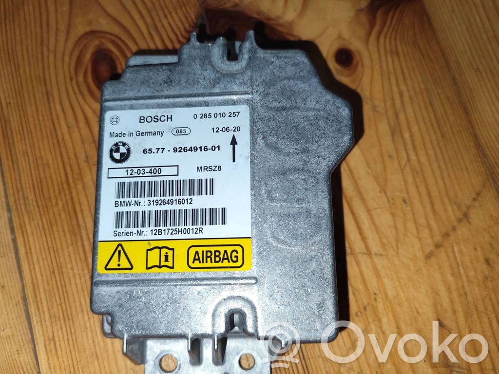 BMW 3 E92 E93 Airbag control unit/module 