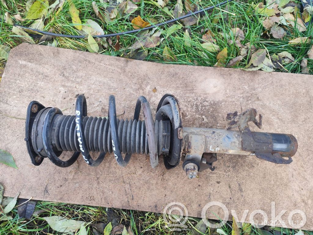 Mazda 3 II Front shock absorber with coil spring 
