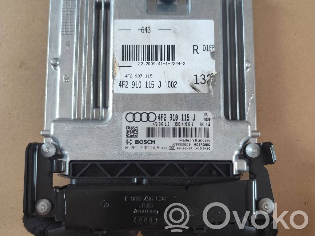 Audi A6 S6 C6 4F Engine control unit/module 