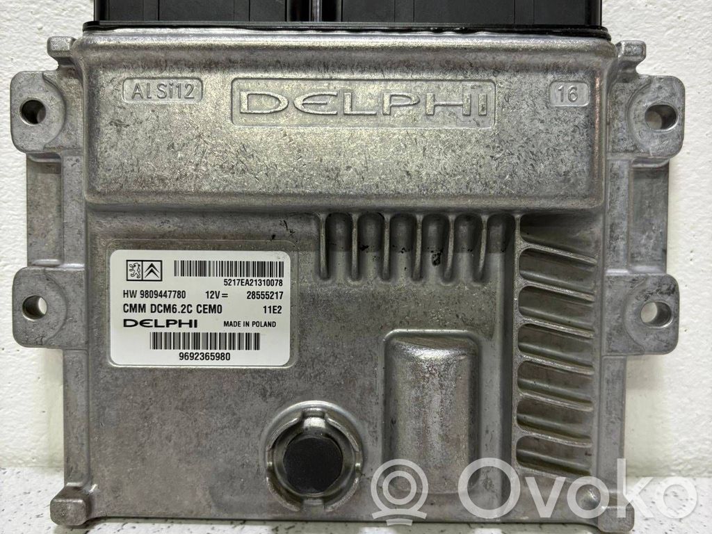 Engine control unit/module   9809447780,9692365980,DCM62C