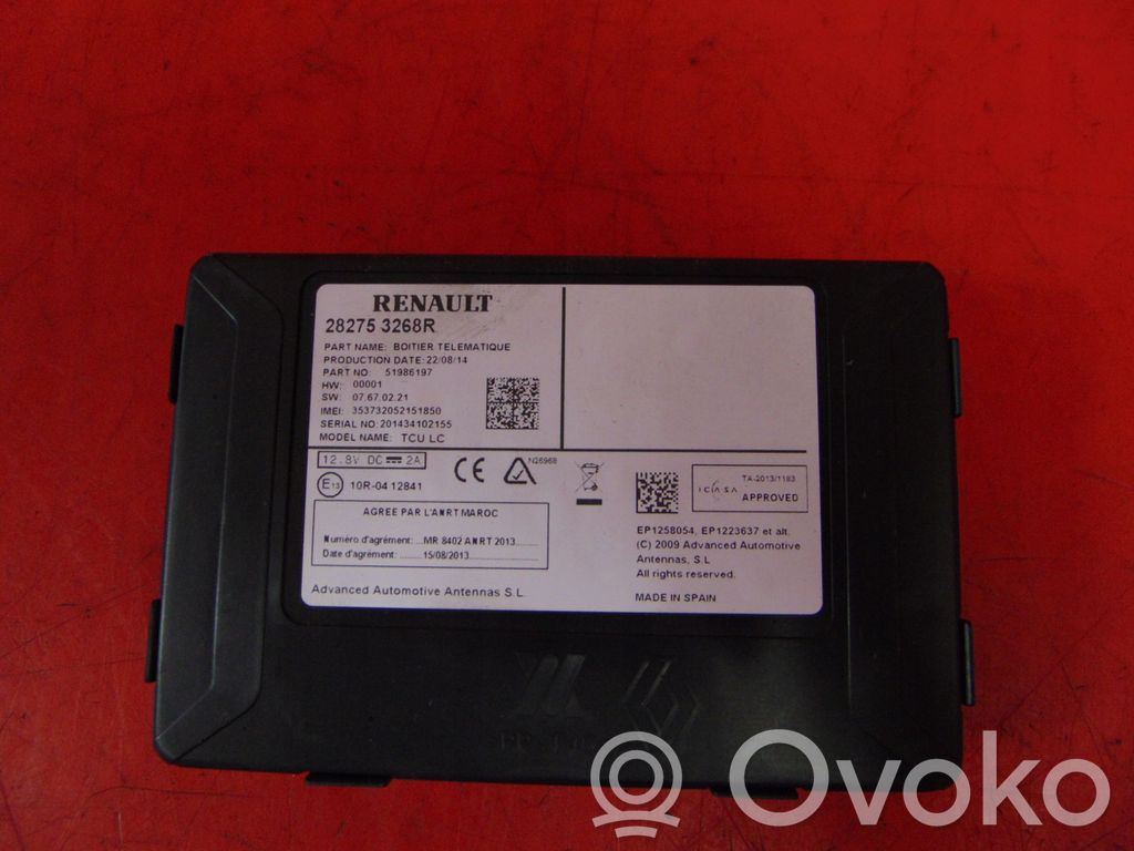 Renault Zoe Unité / module navigation GPS 