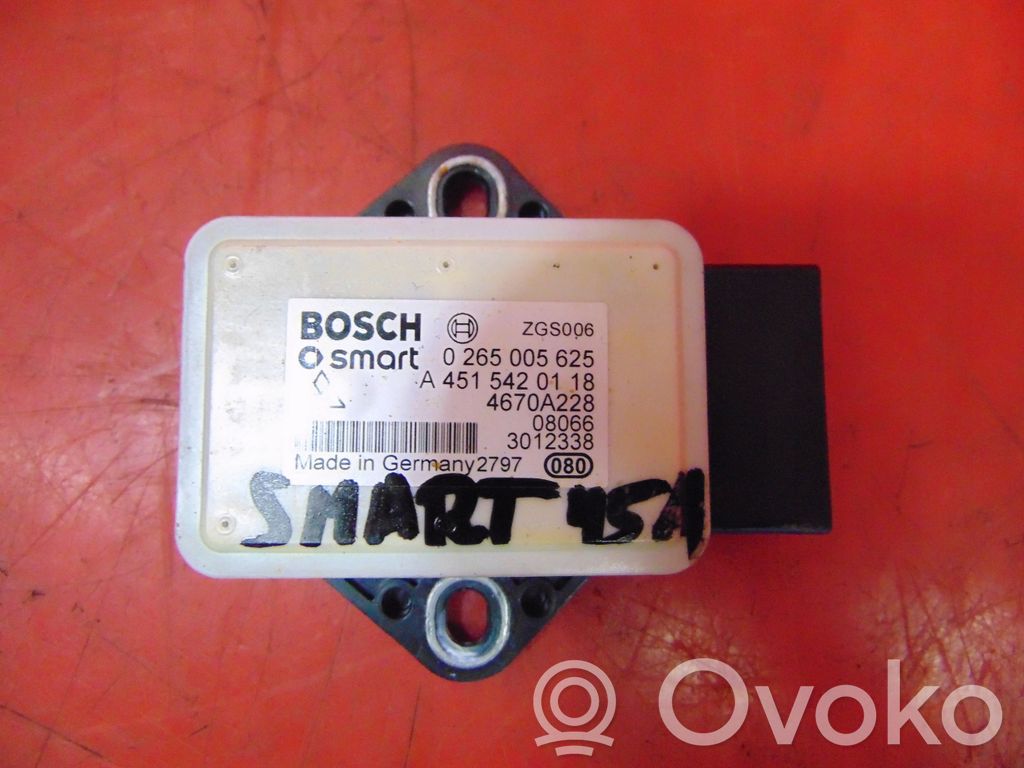Smart ForTwo II ESP (stability system) control unit 