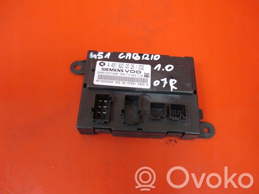 Smart ForTwo II Other control units/modules 