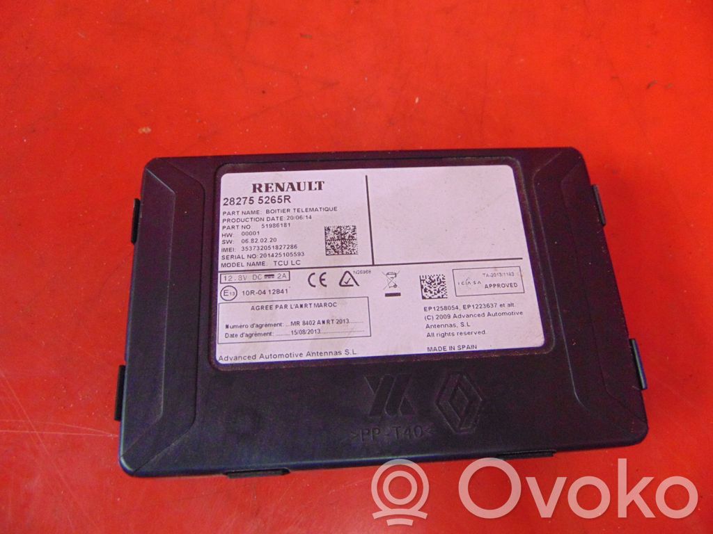 Renault Clio IV USB control unit 