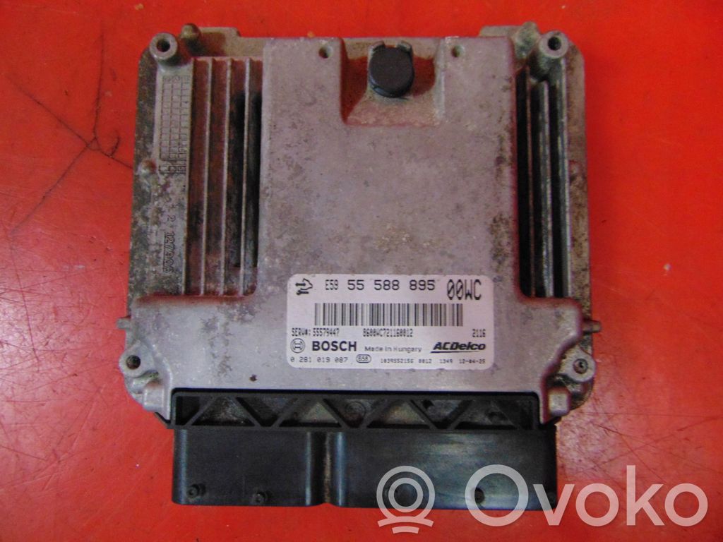 Opel Corsa D Engine control unit/module 
