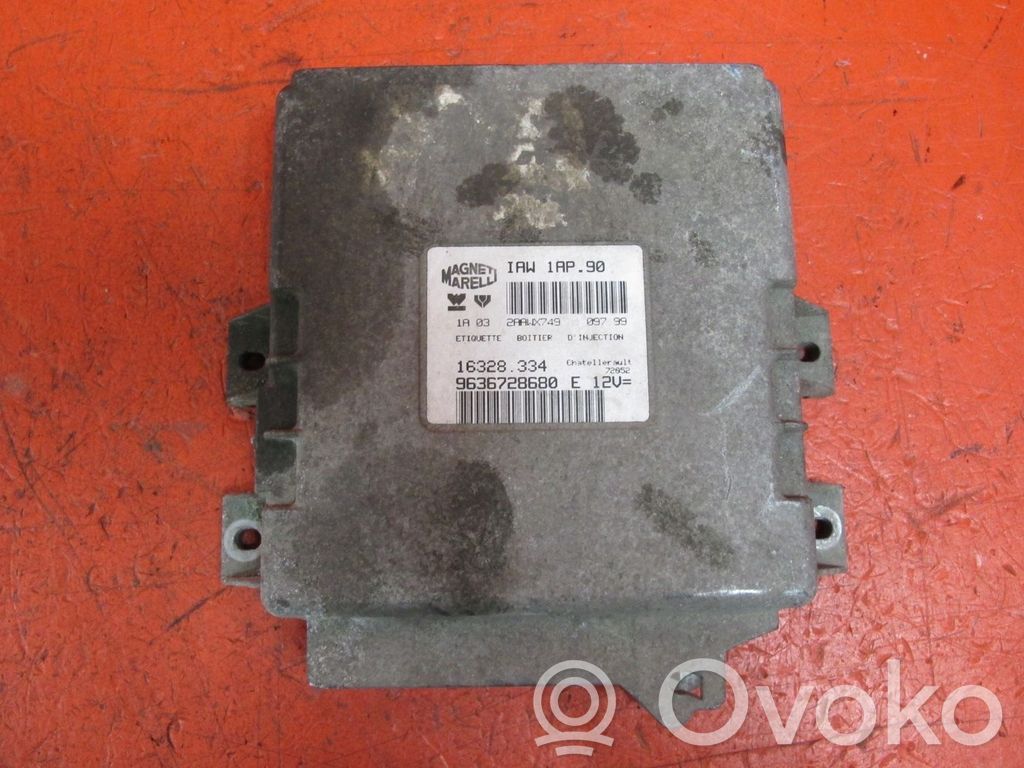 Peugeot 206 Engine control unit/module 