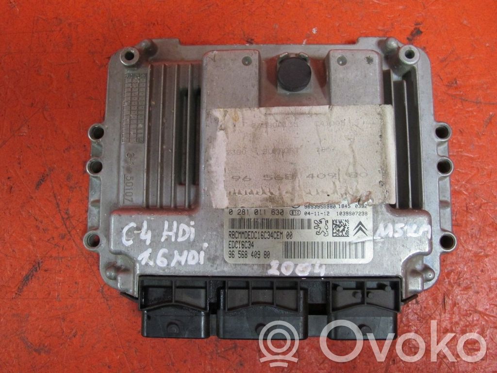Citroen C4 I Engine control unit/module 