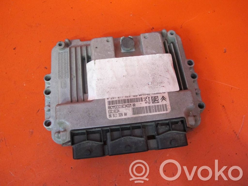 Citroen C4 I Engine control unit/module 