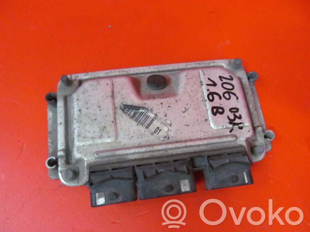 Peugeot 206 Engine control unit/module 