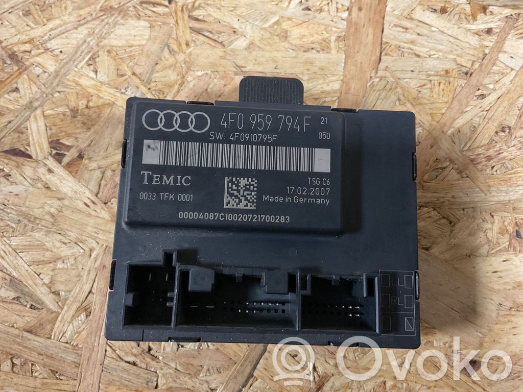Unité de commande module de porte   4F0959794F,4F0910795F,0033TFK0001