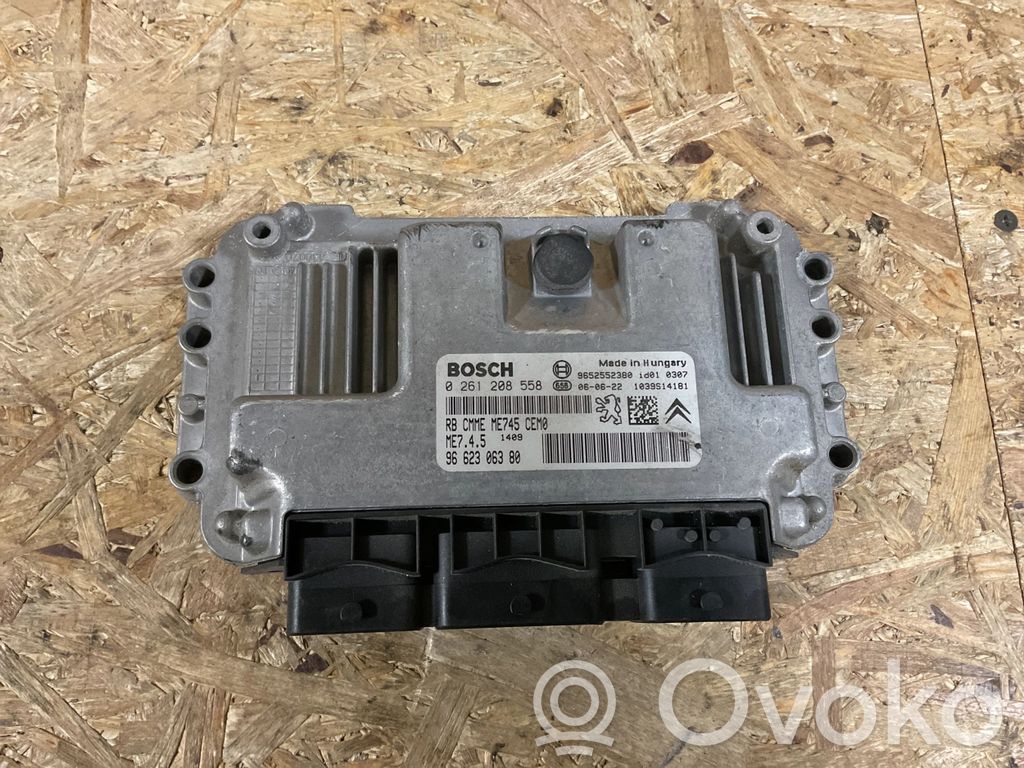 Engine control unit/module   9662306380,9652552380,0261208558