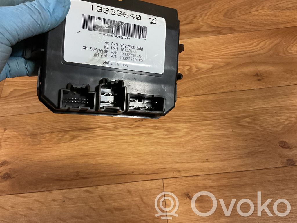 Tailgate/trunk control unit/module   13333640,3027909,M3640E800426648,302790903