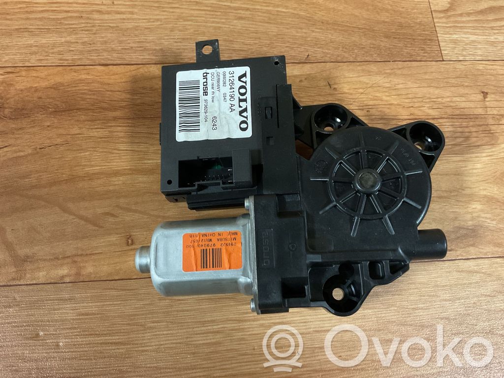 Volvo V50 Silniczek podnoszenia szyby drzwi tylnych 