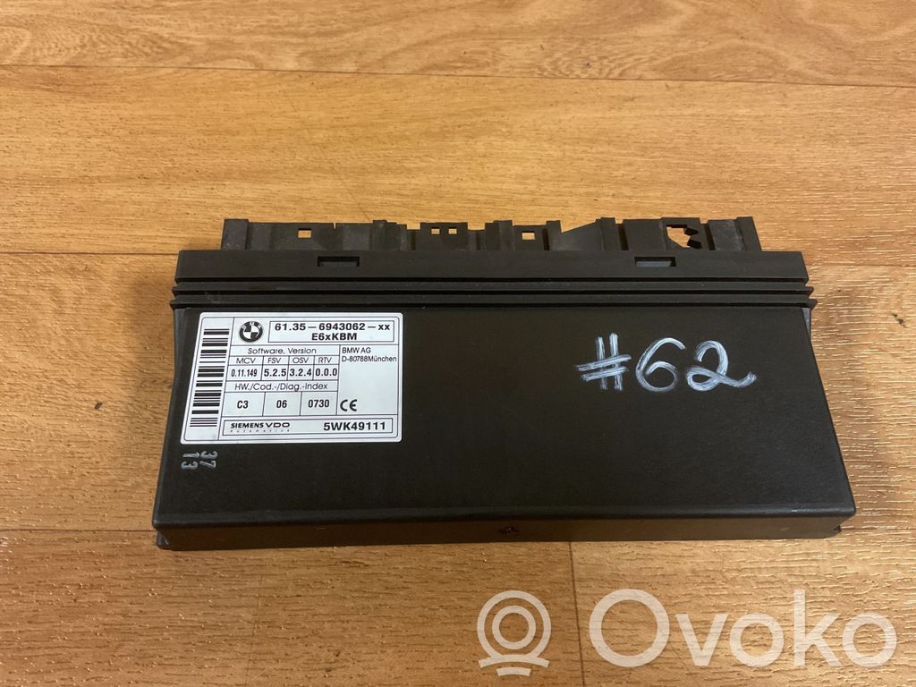 BMW 5 E60 E61 Comfort/convenience module 