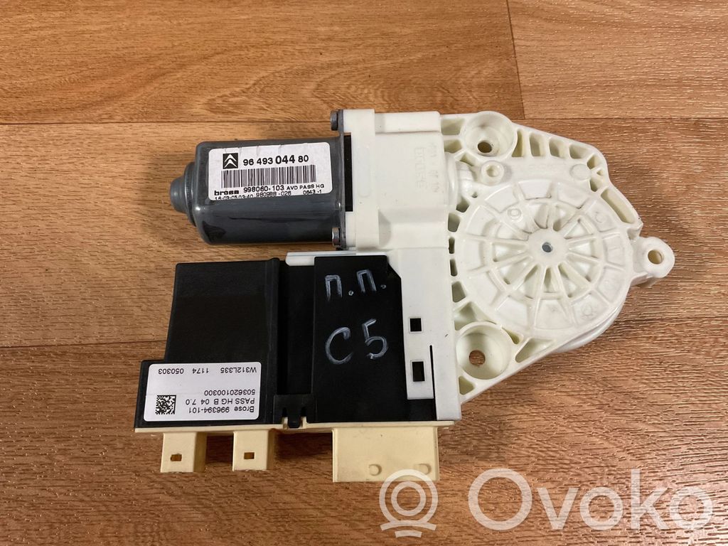 Citroen C5 Silnik regulatora szyby drzwi przednich 