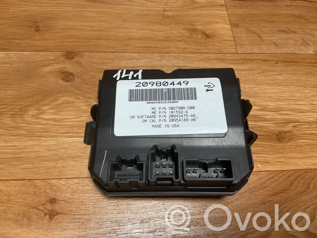Opel Insignia A Autres unités de commande / modules 