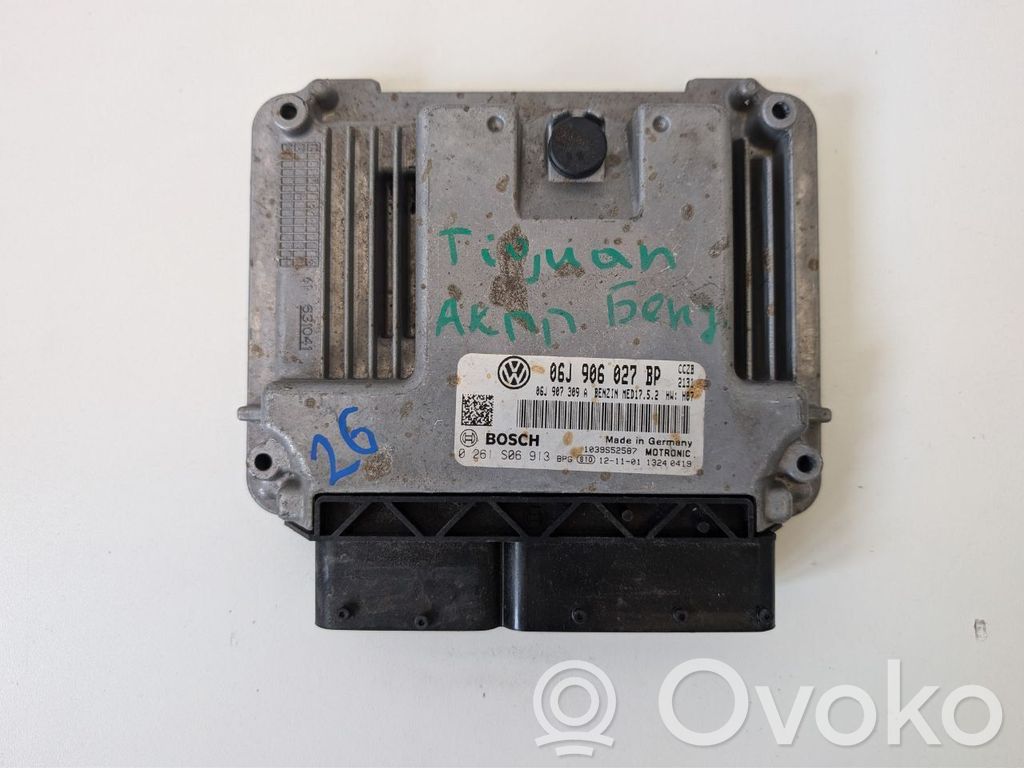 Engine control unit/module ECU   06J906027BP,0261S06913,06J907309A,1039S52587,CCZ