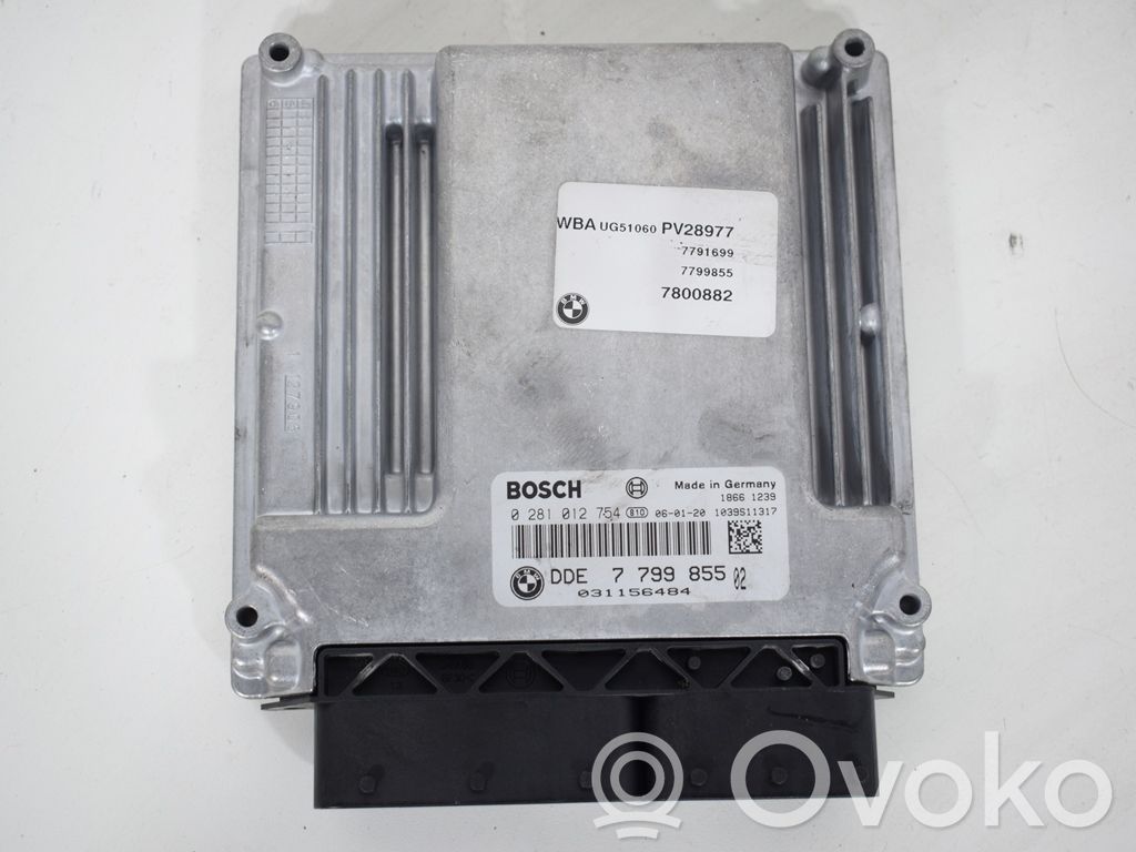 Engine control unit/module ECU   779985502,0281012754,7799855