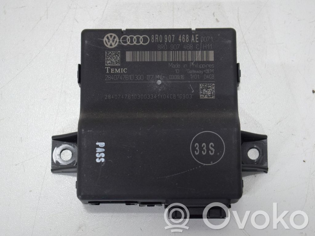 Audi Q5 SQ5 8R Otras unidades de control/módulos 