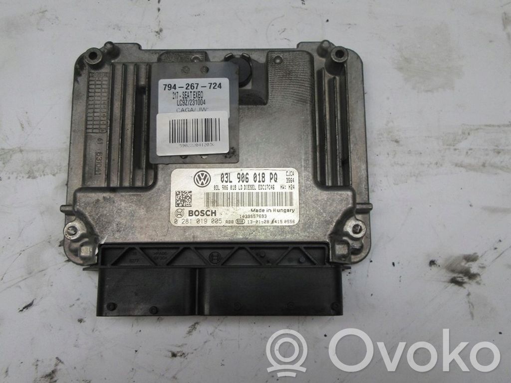 Seat Exeo (3R) Engine control unit/module 