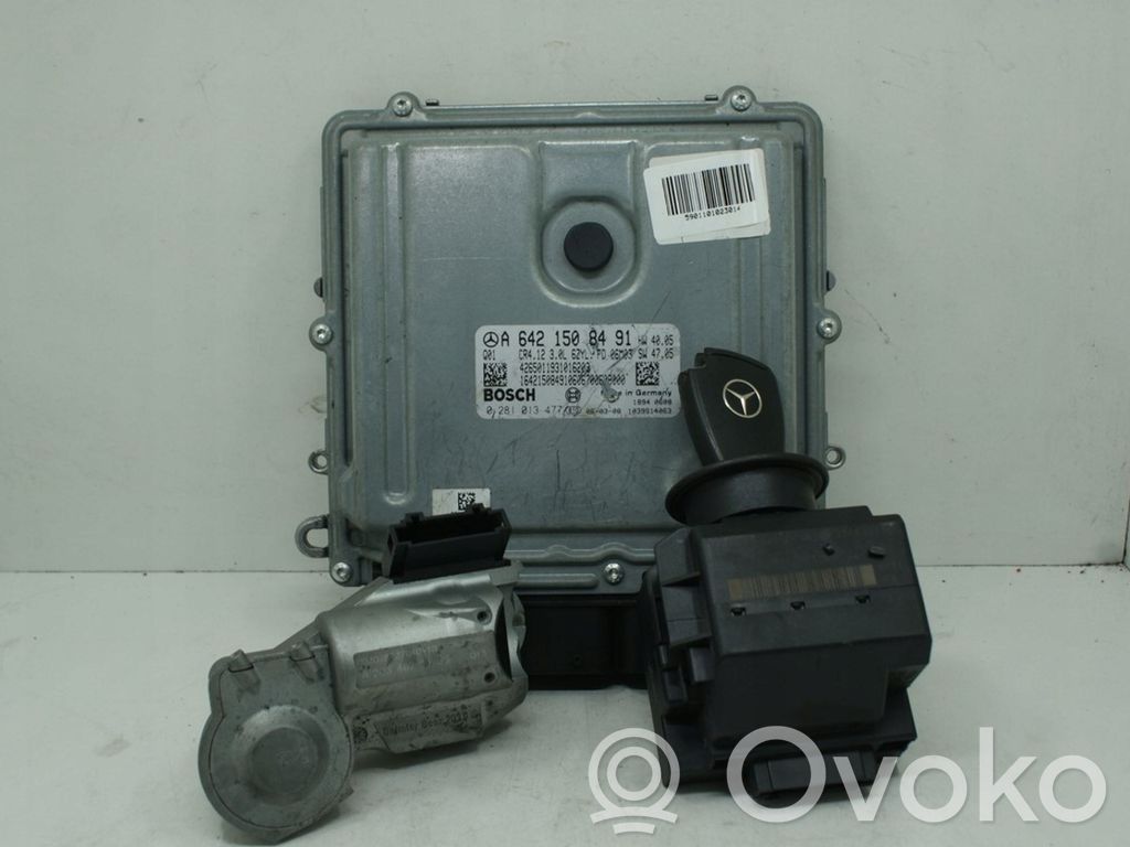 Mercedes-Benz E W211 Engine ECU kit and lock set 