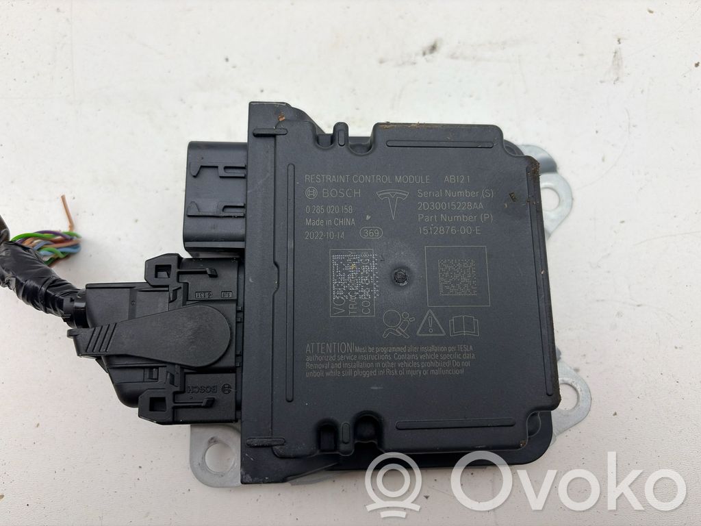 Sterownik / Moduł Airbag   0285020158,20221014,2D30015228AA