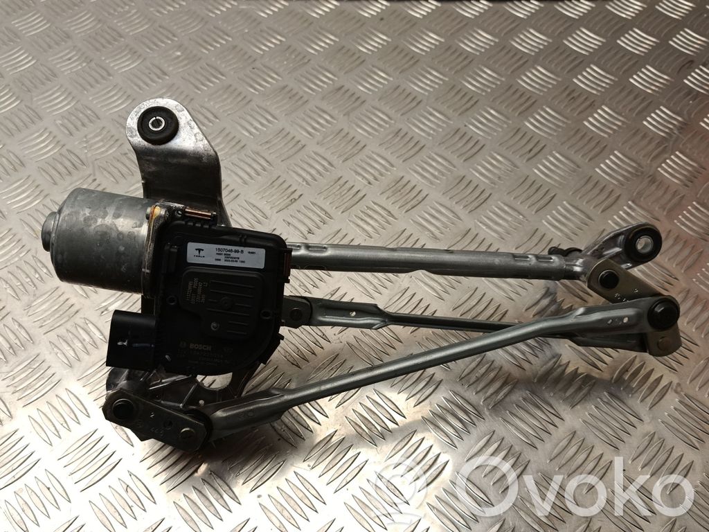 Tesla Model Y Wischergestänge Wischermotor vorne 