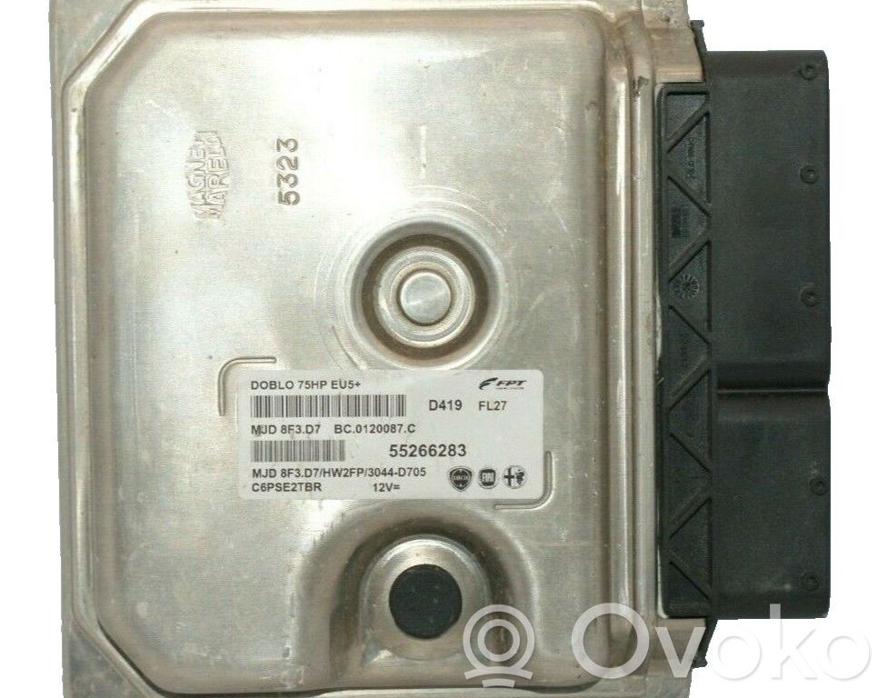 Fiat Doblo Komputer / Sterownik ECU silnika 