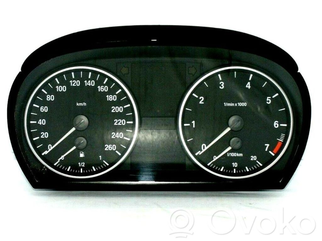 BMW 3 E90 E91 Geschwindigkeitsmesser Cockpit 